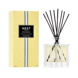 NEST WELLNESS Sunlit Yuzu & Neroli Reed Diffuser FULL SIZE 5.9 Oz w/Reeds NIB!